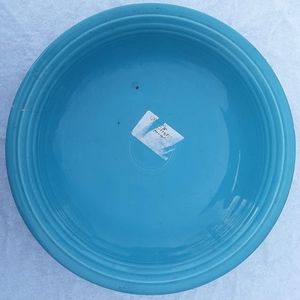 Blue serving bowl